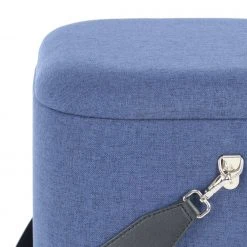 2er-Set Hocker ARABELLA 225 - blau-schwarz - ineinander stapelbar -Esszimmer Verkaufsgeschäft 9003800900 04 1600Wx1600H