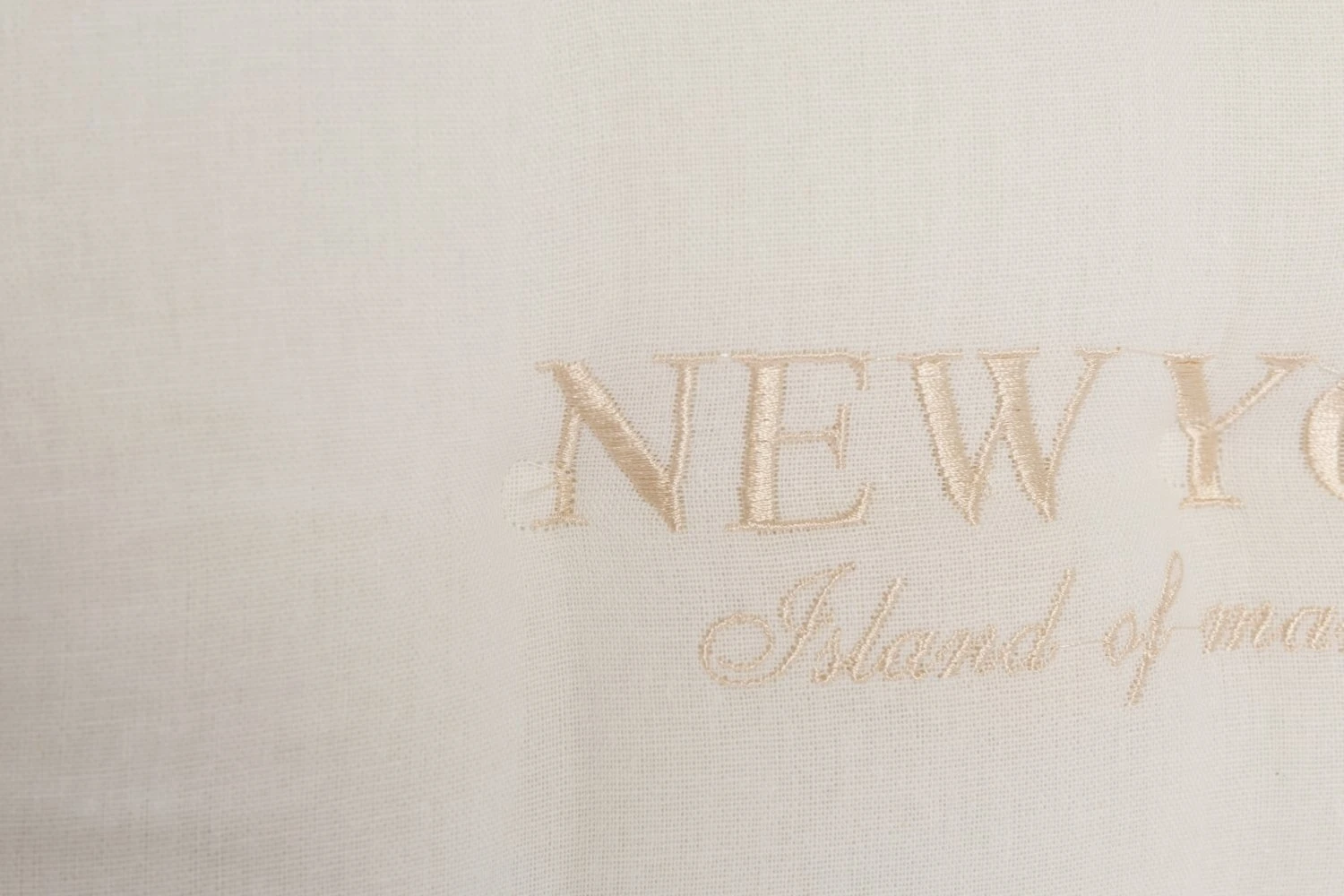 Sitzkissen NEW YORK - beige - 40x40 cm 3 Sitzkissen NEW YORK - beige - 40x40 cm – Bild 3