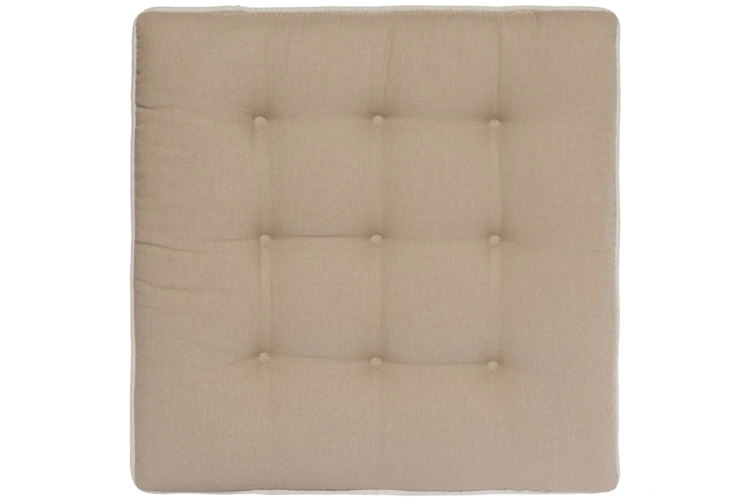 Sitzkissen CLASSIC - beige - 40x40 cm 1 Sitzkissen CLASSIC - beige - 40x40 cm