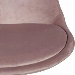 2er-Set Barhocker - rosa - Hevea massiv - Samtbezug -Esszimmer Verkaufsgeschäft 9003908500 03 1600Wx1600H
