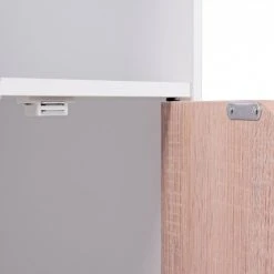 Regal - weiß- Sonoma Eiche - 6 Fächer 7 Regal - weiß- Sonoma Eiche - 6 Fächer -Esszimmer Verkaufsgeschäft 9003937000 04 1600Wx1600H