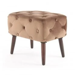 Polsterbank PIANO - bronze - Samt gesteppt