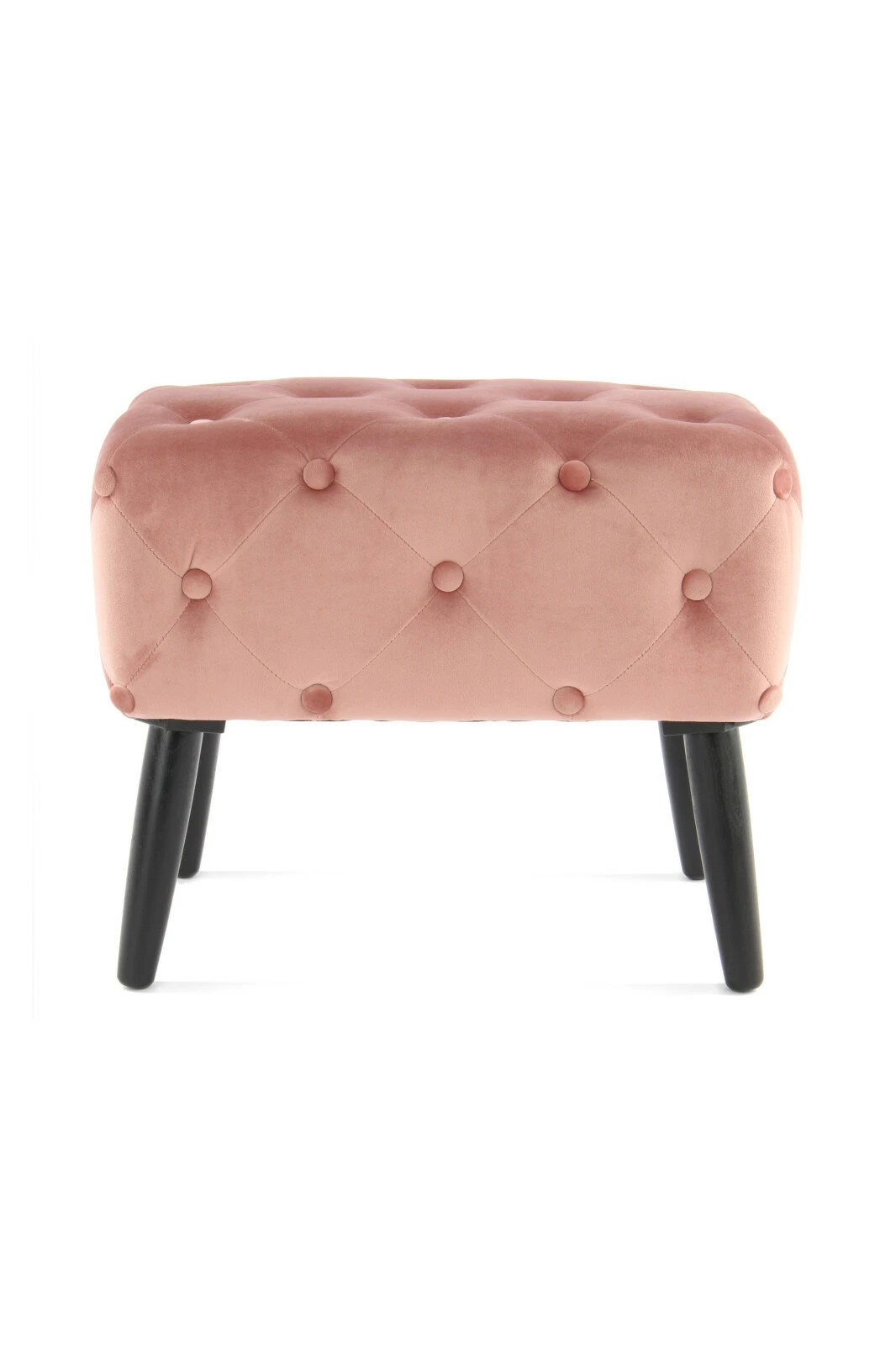 Polsterbank PIANO - rose - Samt gesteppt 4 Polsterbank PIANO - rose - Samt gesteppt – Bild 4