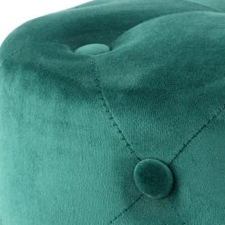 Polsterhocker PIANO - grün-gold - mit Edelstahlfuß 6 Polsterhocker PIANO - grün-gold - mit Edelstahlfuß -Esszimmer Verkaufsgeschäft 9003986100 03 1600Wx1600H