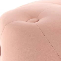 Polsterhocker PIANO - rose-gold gesteppt - Ø 40 cm -Esszimmer Verkaufsgeschäft 9003986200 03 1600Wx1600H