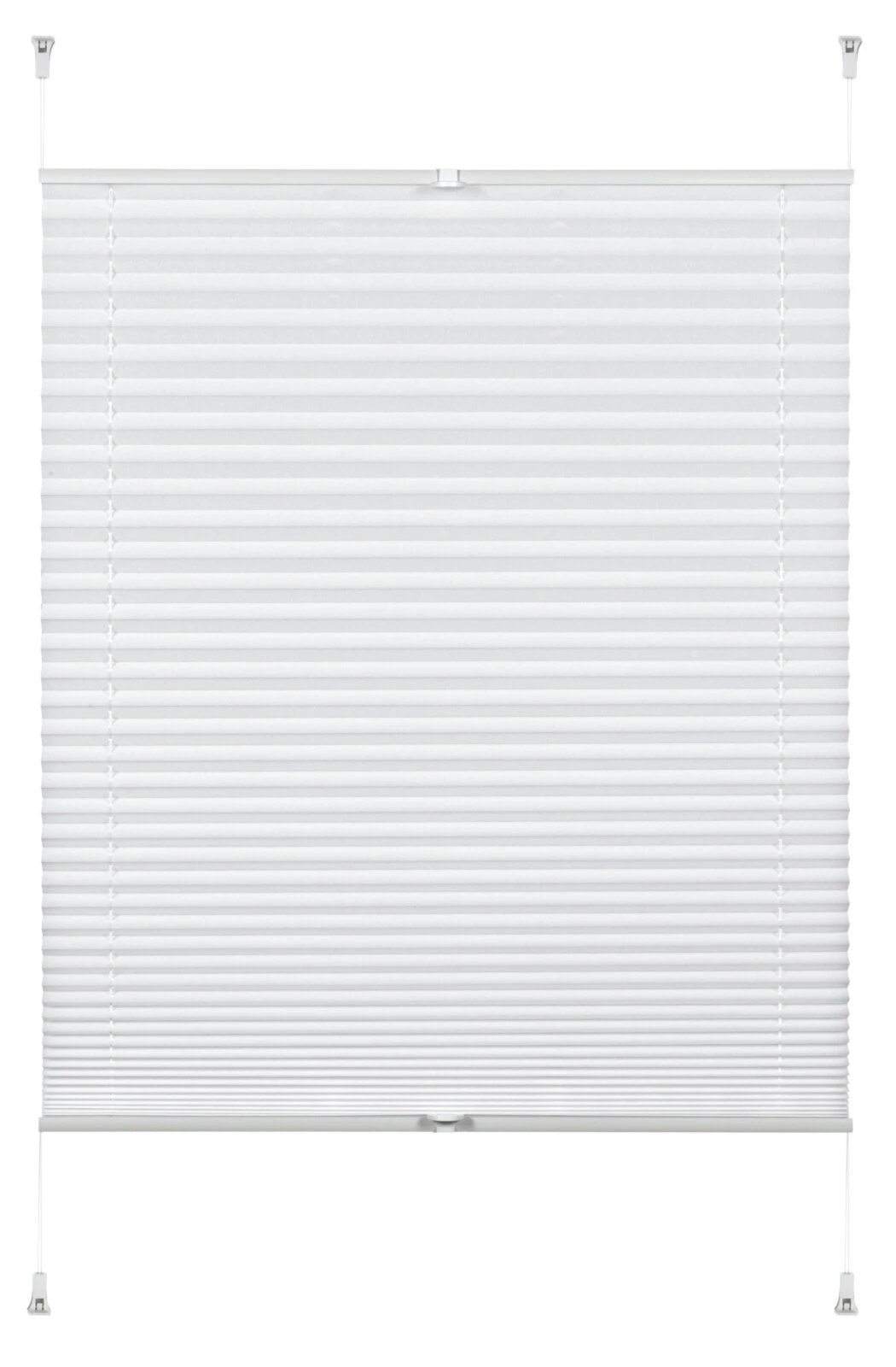 Plissee MIRONA - weiß - 50x130 cm 1 Plissee MIRONA - weiß - 50x130 cm