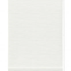 Klemmrollo - weiß - gestreift - 60x150 cm