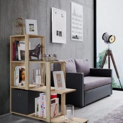 Raumteiler SLANDO - Sonoma Eiche - 105 cm breit 6 Raumteiler SLANDO - Sonoma Eiche - 105 cm breit -Esszimmer Verkaufsgeschäft 9004243300 03 1600Wx1600H