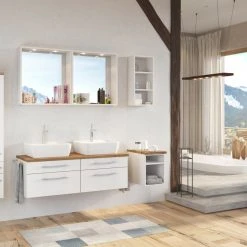 Regal DAVOS - weiß - 30 cm breit -Esszimmer Verkaufsgeschäft 9004365500 03 1600Wx1600H