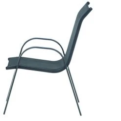 6er-Set Stapelsessel SATURN - anthrazit - Aluminium 6 6er-Set Stapelsessel SATURN - anthrazit - Aluminium -Esszimmer Verkaufsgeschäft 9004418500 03 1600Wx1600H