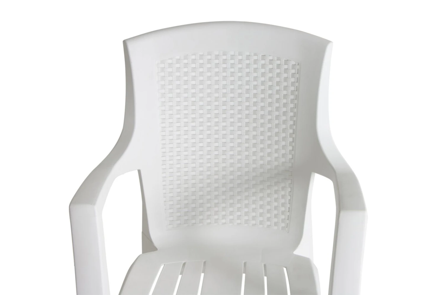 2-teiliges Set Stapelsessel Eden - weiß - Kunststoff 3 2-teiliges Set Stapelsessel Eden - weiß - Kunststoff – Bild 3