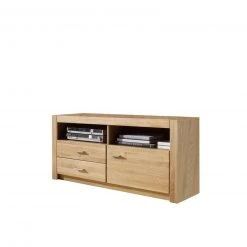 TV-Lowboard HARTFORD - Wildeiche-Asteiche - 127,6 cm breit