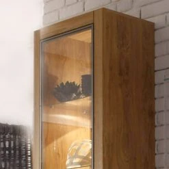 Hochvitrine HARTFORD - Wildeiche-Asteiche - 64 cm breit -Esszimmer Verkaufsgeschäft 9004472100 03 1600Wx1600H