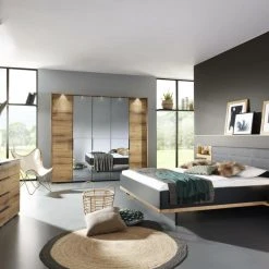 Sideboard - schwarz - Atlantic Oak - 121 cm -Esszimmer Verkaufsgeschäft 9004751500 02 1600Wx1600H