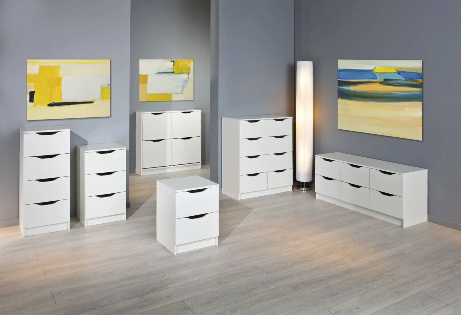 Kommode WESTPHALEN - weiß - 122 cm 4 Kommode WESTPHALEN - weiß - 122 cm – Bild 4