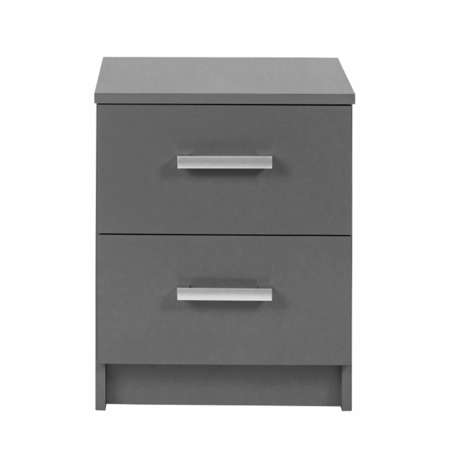 Kommode ELENZIO - graphitgrau - 2 Schubkästen - 41,2 cm 2 Kommode ELENZIO - graphitgrau - 2 Schubkästen - 41,2 cm – Bild 2