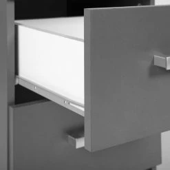 Kommode ELENZIO - graphitgrau - 2 Schubkästen - 41,2 cm 6 Kommode ELENZIO - graphitgrau - 2 Schubkästen - 41,2 cm -Esszimmer Verkaufsgeschäft 9005162700 03 1600Wx1600H