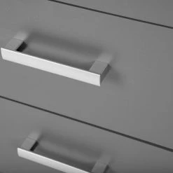 Kommode ELENZIO - graphitgrau - 4 Schubkästen - 41,2 cm 7 Kommode ELENZIO - graphitgrau - 4 Schubkästen - 41,2 cm -Esszimmer Verkaufsgeschäft 9005163000 04 1600Wx1600H