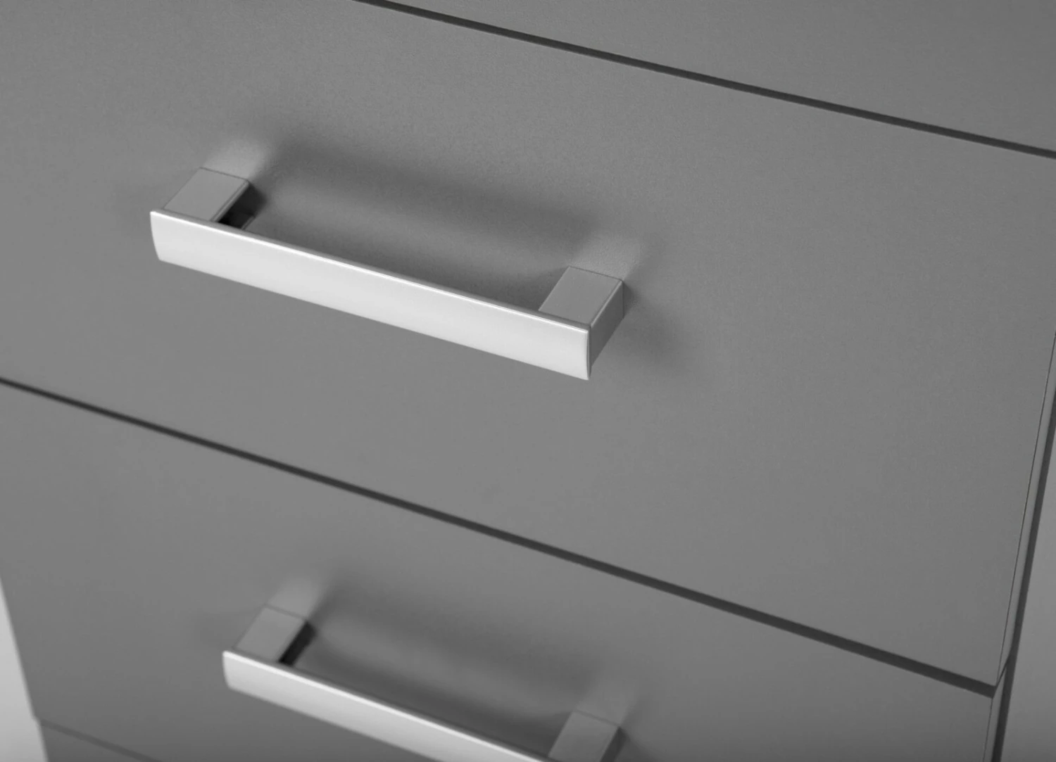 Kommode ELENZIO - graphitgrau - 4 Schubkästen - 41,2 cm 4 Kommode ELENZIO - graphitgrau - 4 Schubkästen - 41,2 cm – Bild 4