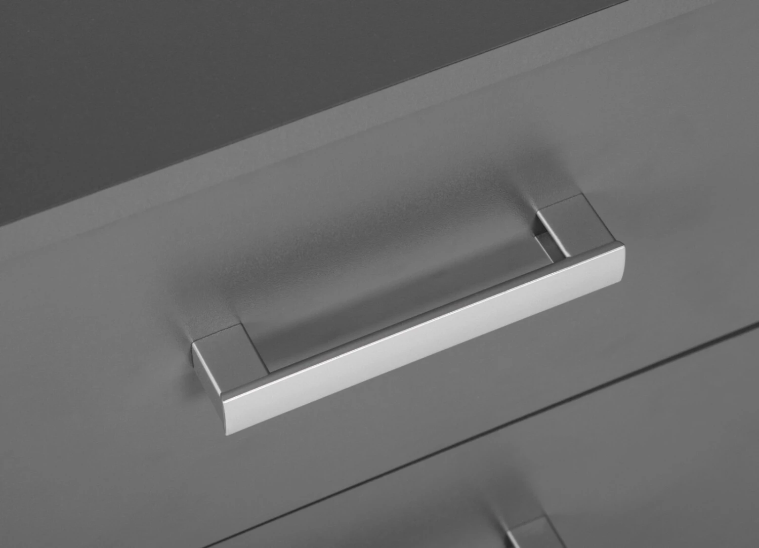 Kommode ELENZIO - graphitgrau - 6 Schubkästen - 121,8 cm 4 Kommode ELENZIO - graphitgrau - 6 Schubkästen - 121,8 cm – Bild 4