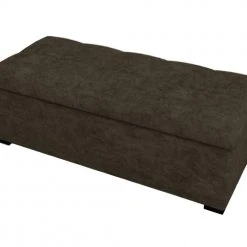 Sitzbank - braun - Stauraum - 100 cm