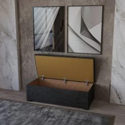 Sitzbank - grau - Stauraum - 180 cm 6 Sitzbank - grau - Stauraum - 180 cm -Esszimmer Verkaufsgeschäft 9005258300 03 1600Wx1600H