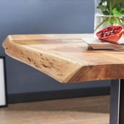 Esstisch - Akazie Massiv-schwarz - mit Baumkante - 80x75 cm 7 Esstisch - Akazie Massiv-schwarz - mit Baumkante - 80x75 cm -Esszimmer Verkaufsgeschäft 9005263100 04 1600Wx1600H