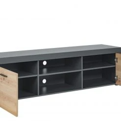 Lowboard CORBETO - anthrazit - Artisan Eiche - 180 cm 9 Lowboard CORBETO - anthrazit - Artisan Eiche - 180 cm -Esszimmer Verkaufsgeschäft 9005267100 04 1600Wx1600H