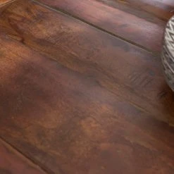 Bartisch - Mango Massivholz - dunkelbraun - Vintage - 100 cm -Esszimmer Verkaufsgeschäft 9005269100 04 1600Wx1600H