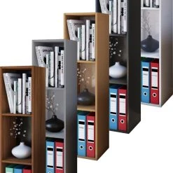 CD/DVD-Sammel-Regal MENDAS - weiß - 3-Fach - 34 cm -Esszimmer Verkaufsgeschäft 9005454500 04 1600Wx1600H