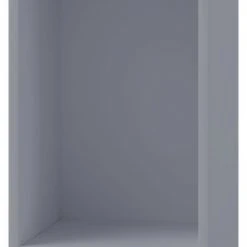 CD/DVD-Sammel-Regal MENDAS - grau - 3-Fach - 34 cm